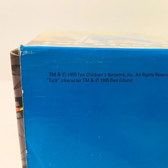 Vintage 1995  The Tick The Steel Box Fox BanDai Open Box - Picture 14 of 16